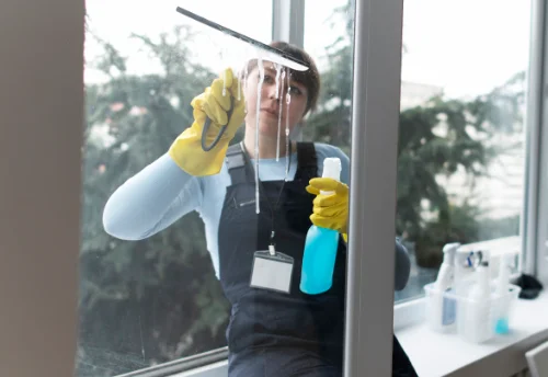 Nettoyage de vitres intérieures et extérieures à Bours